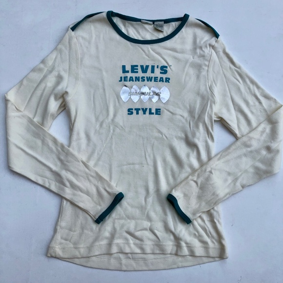 Vintage 90s Levis Jeanswear Singular Style Graphic Tee - Picture 1 of 5